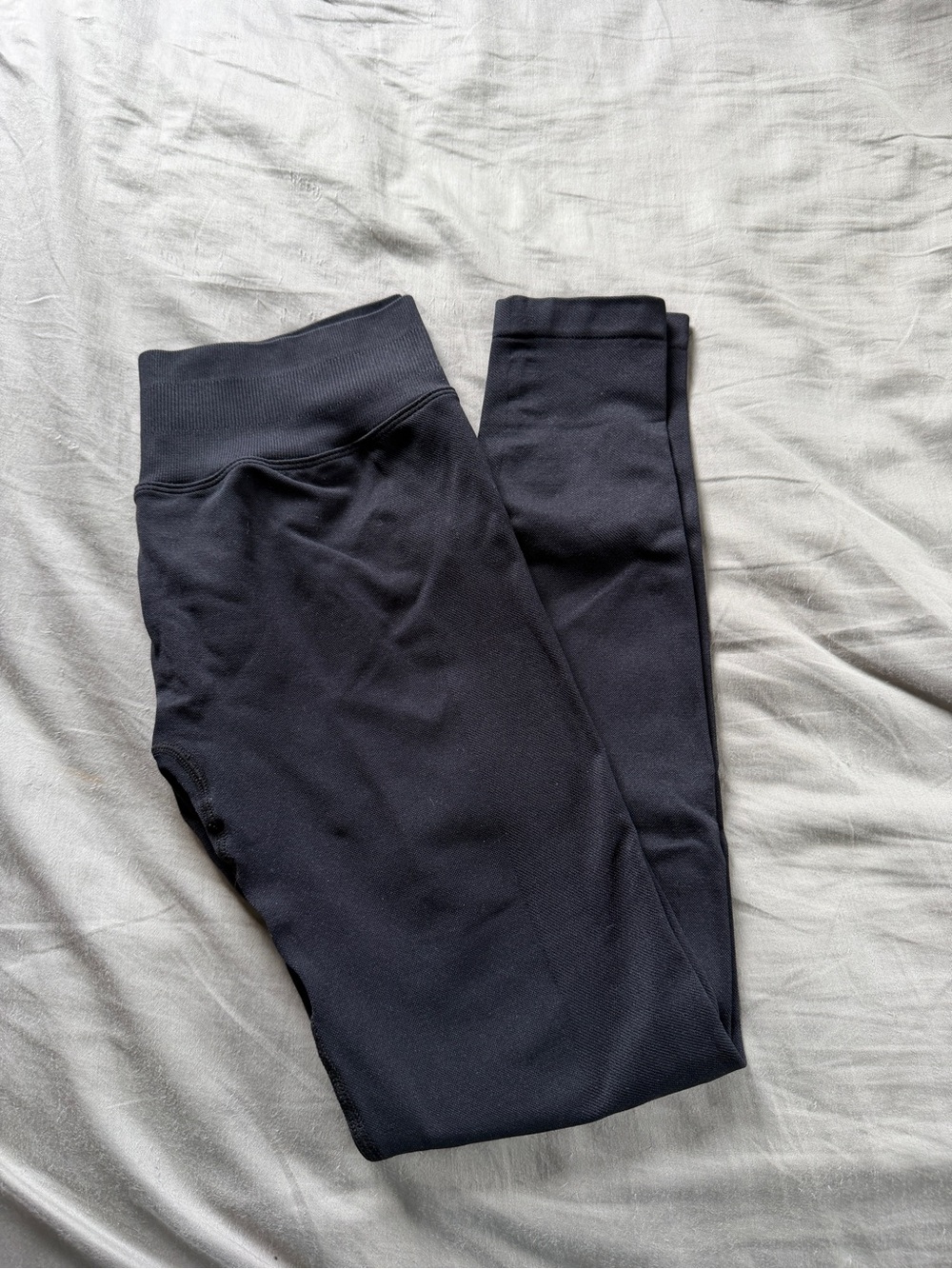 Black High-Waist Active Leggings